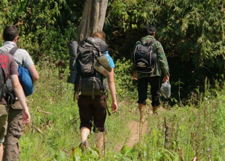 Trek In A Remote National Park Of Laos